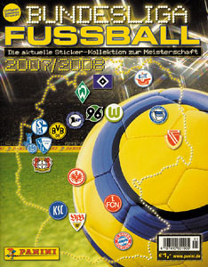 Bundesliga Fußball. Das aktuelle Stickeralbum zur Meisterschaft 2007/08.