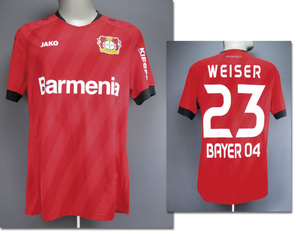 Mitchell Weiser am 23.02.2020 gegen FC Augsburg, Leverkusen, Bayer 04 - Trikot 2019/2020