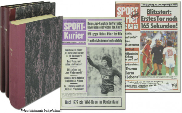 Sport Kurier 1979 B Bayerische Ausgabe: Jg.: Nr.1/2-105/1 komplett