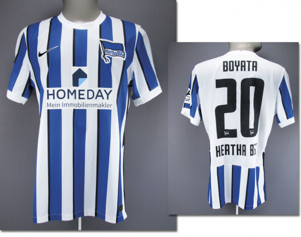 match worn football shirt Hertha BSC Berlin 2020