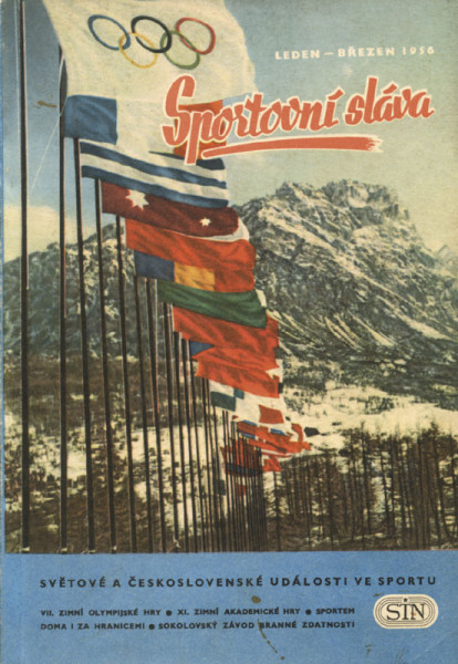 Sports Fame. Czechoslowakian magazine 1956 Olympic Winter Games