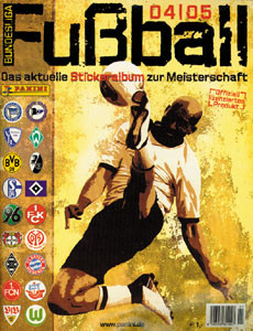 Bundesliga Fußball. Das aktuelle Stickeralbum zur Meisterschaft 2004/05.
