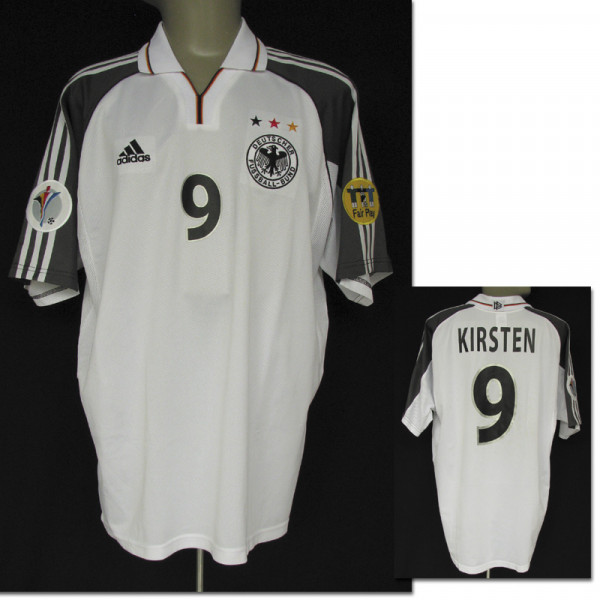 UEFA EURO 2000 match worn football shirt Germany