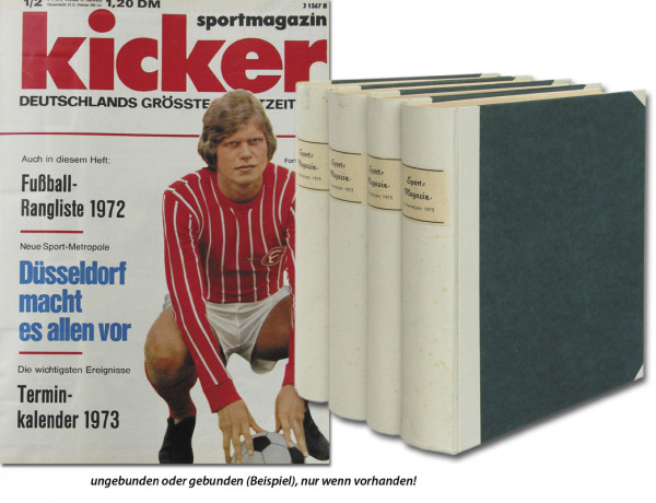 Kicker 1973 MonDon : Jg.Nr.1-104 unkompl.