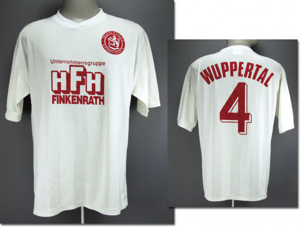 match worn football shirt Wuppertaler SV 1990s