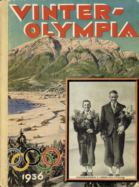 Olympic Winter Games 1936. Rare Swedish Report
