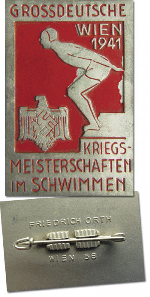 Pin German Swimming Championships 1941