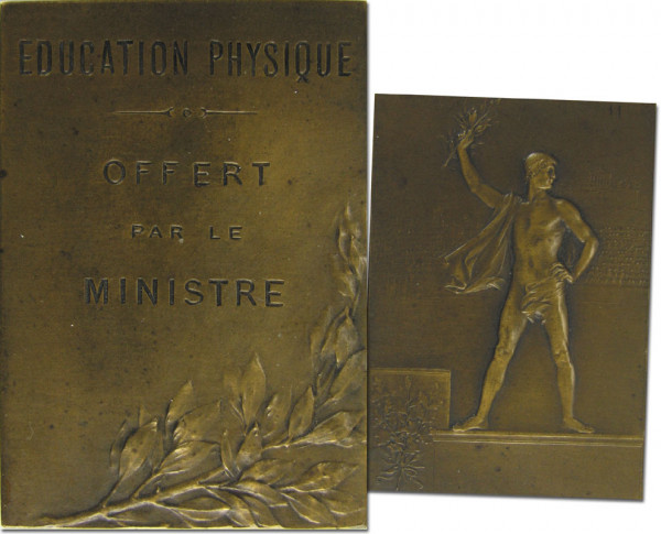 Siegerplakette 1900 Education Physique, Siegerplakette 1900