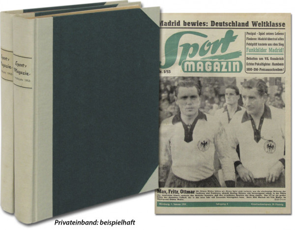 Sport Magazin 1953A : 8.Jg.: Nr.1-53 komplett