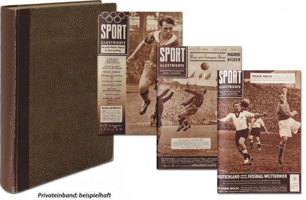 Sport Illustrierte 52-55 : 3 x Jg.-Nr.1-12 komplett