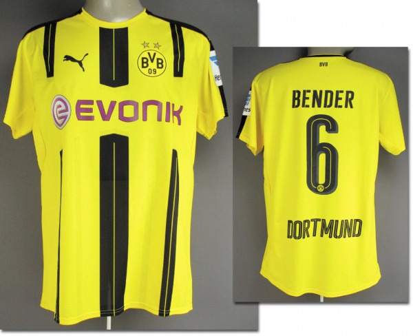 Sven Bender, Bundesliga 2016/17, Dortmund, Borussia - Trikot