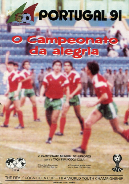 Portugal 91 - O Campeonato da Alegria. VI Campeonato Mundial de Juniores