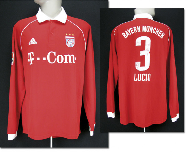 Lucio am 24.01.2006 gegen FSV Mainz 05, München, Bayern - Trikot 2005/2006
