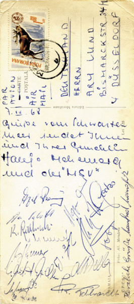 Duisburg,MSV - 1968: German Football Autograph 1964 MSV Duisburg