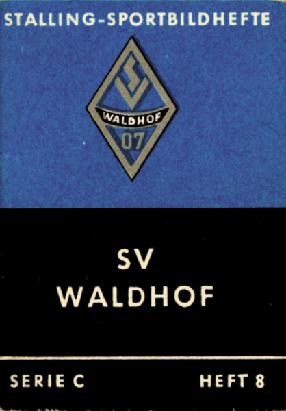 SV Waldhof - Mini-booklet 1950.