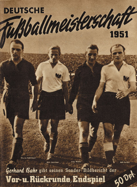 German football report 1951 by Bahr