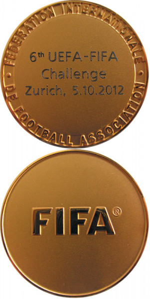 FIFA Participation Medal UEFA FIFA Challenge 2012