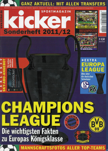 Sondernummer CL-2011 : Kicker Sonderheft CL 11/12