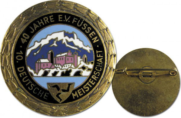 German Eishokeypin EV Fuessen 1963