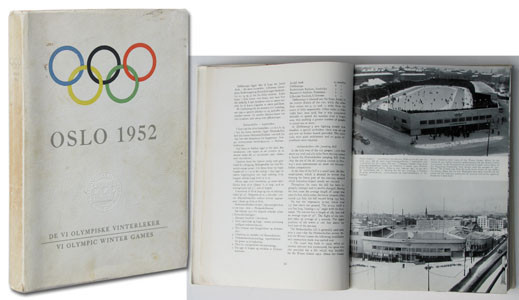 Oslo 1952. VI Olympic Winter Games. De VI Olympiske Vinterleker. Published by the Organising Committ