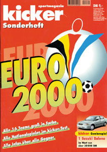 Sondernummer EM-2000 : Kicker Sonderheft 00 EM Hol/Be