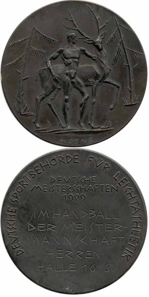 Handball German Championships 1929 Winner medal