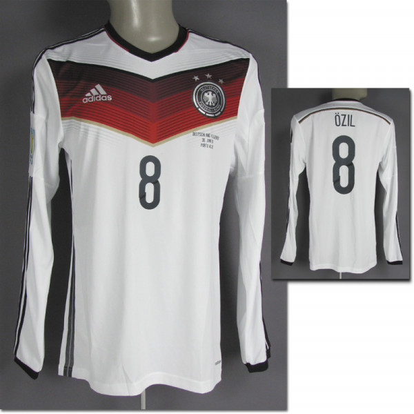 Mesut Özil, 30.06.2014 gegen Algerien, DFB - Trikot 2014 WM