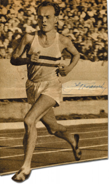 Kovács, József: Olympic Games 1956 Autograph Athletics Hungary