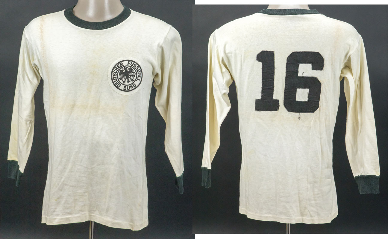 match worn football shirt Germany 1970s | AGON SportsWorld online shop