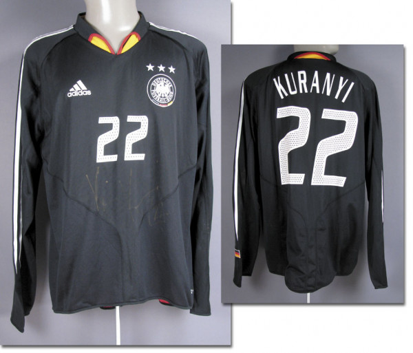 match worn football shirt Germany 2003