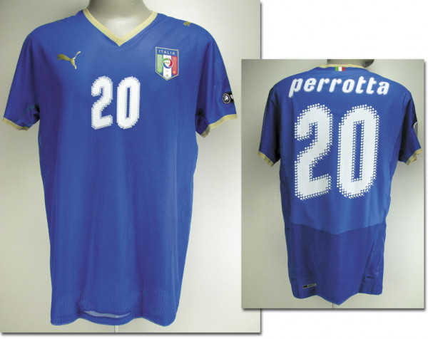 UEFA EURO 2008 match worn football shirt Italy