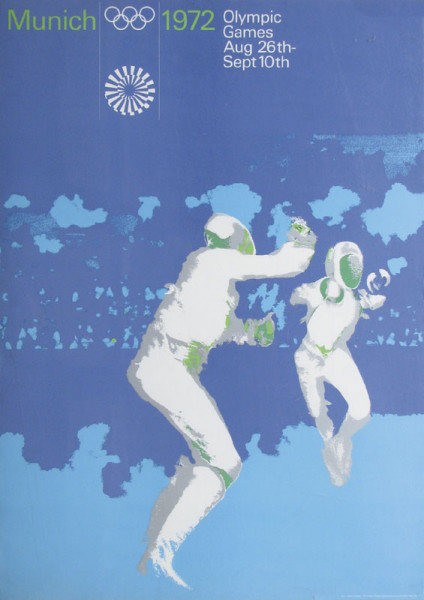 Poster Olympic Summer Games 1972 Munich