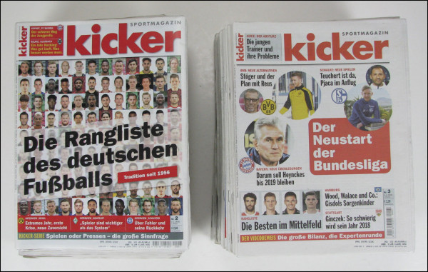 Kicker 2018 MonDon : Jg.: Nr.2 - 104/105 unkomplett