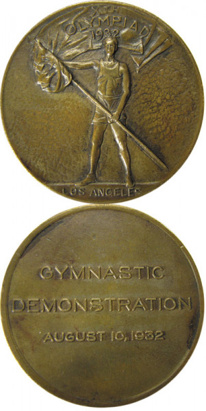 Los Angeles 1932, Teilnehmermedaille OSS1932