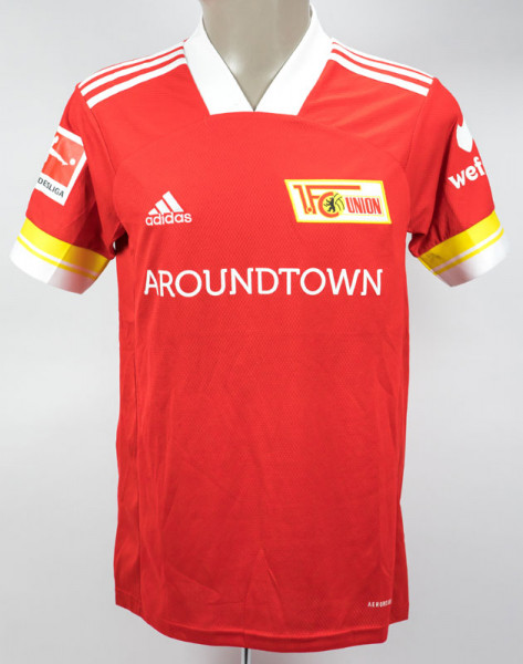 Akaki Gogia am 23.01.2021 gegen FC Augsburg, Berlin, Union - Trikot 2020/2021