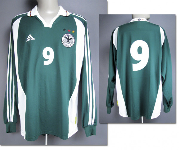 match worn football shirt Germany 2000