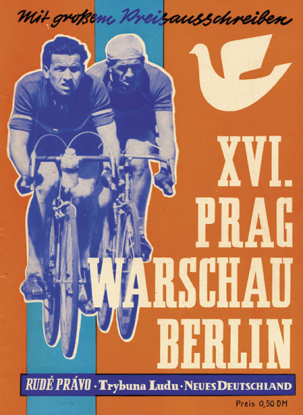 Vorschau auf die 16.Friedensfahrt 1963. (Neues Deutschland)