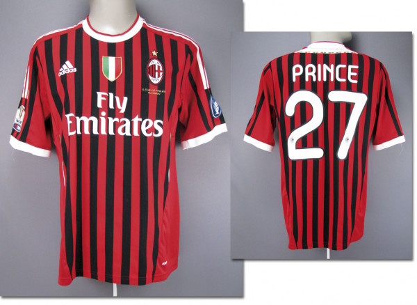 match worn football shirt AC Milan 2011/2012