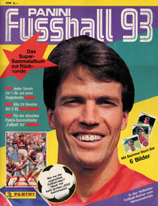 Fußball 1993. Bundesliga.