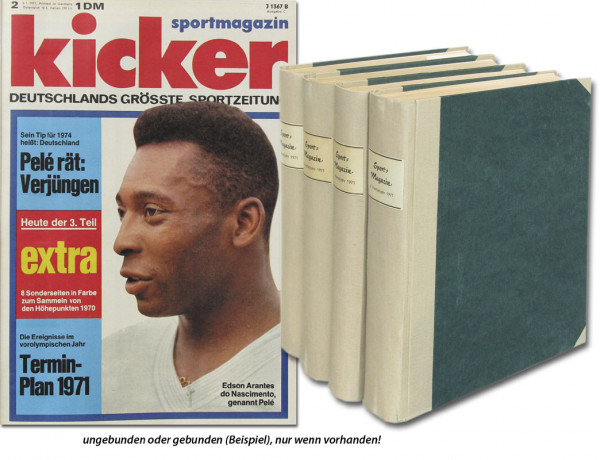 Kicker 1971 MonDon : Jg.Nr.2-104/1 unkomplett