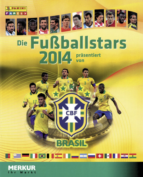 Collectors album FOOTBALL STARS of 2014