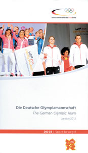 Die deutsche Olympia-Mannschaft. London 2012