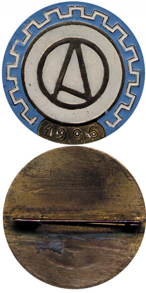 Olympic Games 1906. Official Participation badge
