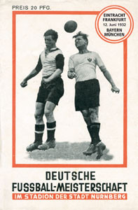 Retro reprint: Programme Eintracht Frankfurt vs Bayern, 1932