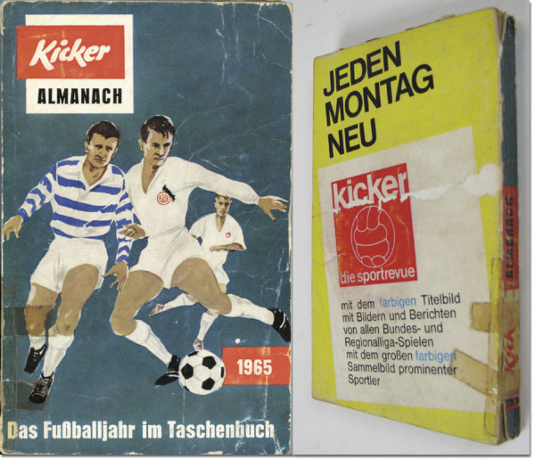 German Football Yearbook 1965 from Kicker.