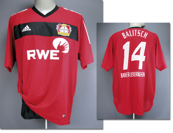 match worn football shirt Bayer Leverkusen 2003