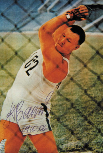 Samozwetow, Anatoli: Olympic Games 1956 Autograph Atletics USSR