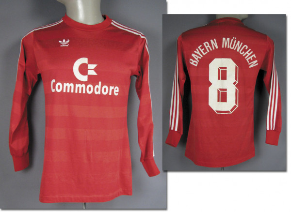 match worn football shirt Bayern Munich 1988/89