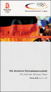 Die deutsche Olympia-Mannschaft. Peking 2008