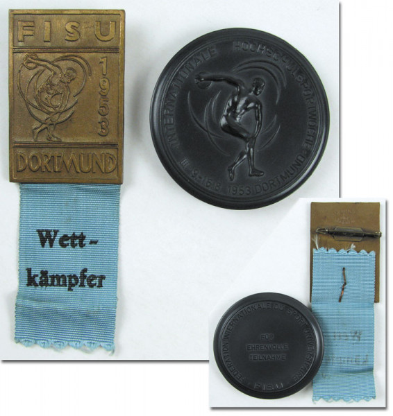 FISU Participation Medal & Badge